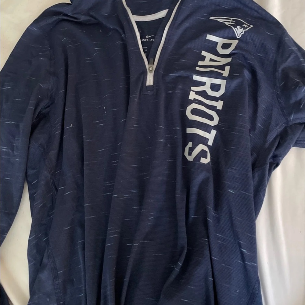 NFL Patriots Nike quarter zip